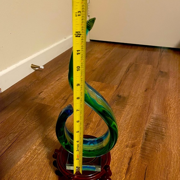 Mid 20th Century Murano Ribbon Art Glass Sculpture - Picture 10 of 10